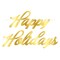 Beistle 8in. x 4Feet Standard Foil Happy Holidays Streamer - 12 Pack